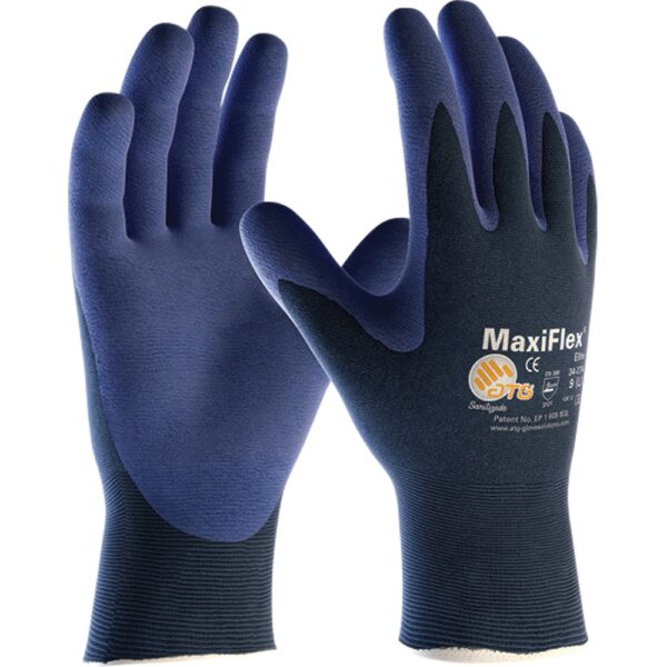 MaxiFlex® Elite™ 34-274 Foam Nitrile Coated Gloves
