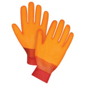 Winter Foam Fleece Lined Gloves - Knit Wrist