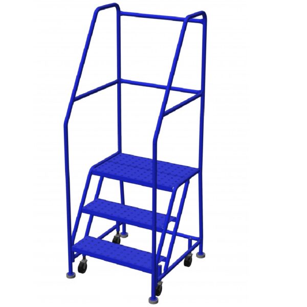 3-Step Rolling Ladder with 15" Top Step