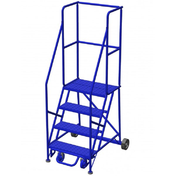 4-Step Rolling Ladder with 15" Top Step