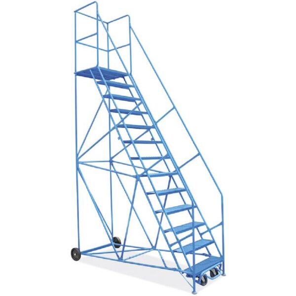 13-Step Rolling Safety Ladder with 22.5" Top Step