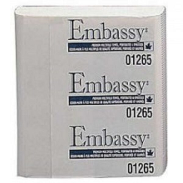 Embassy® Supreme 01265 Multifold Paper Towels - White