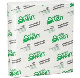 White Swan® 01920 Multifold Paper Towels - White