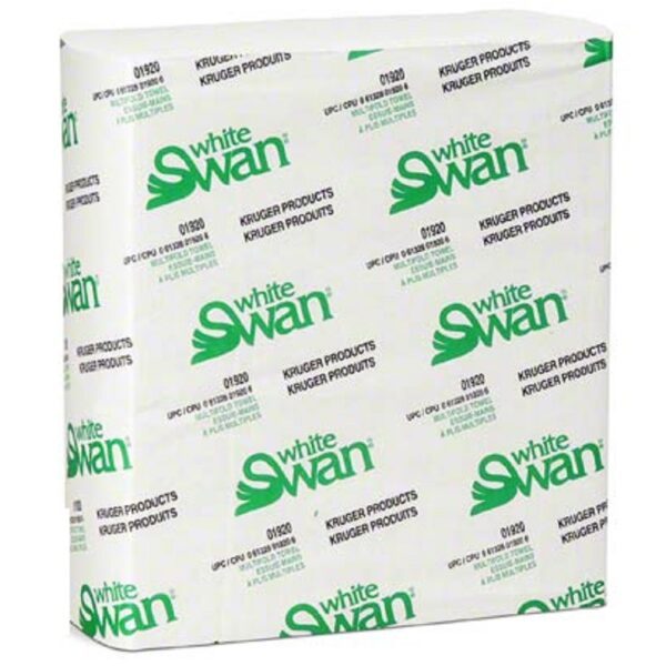 White Swan® 01920 Multifold Paper Towels - White