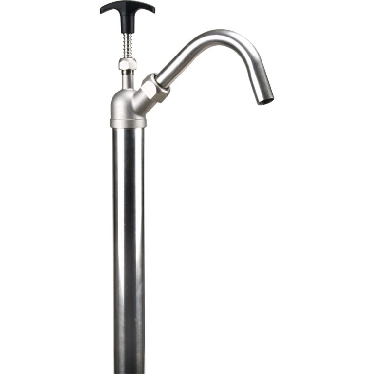 Stainless Steel (304/316) Drum Pump - 55 Gallon - Holliston's Inc.