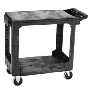 Rubbermaid® 4505-89 Small Utility Cart - Flat Shelf & Handle