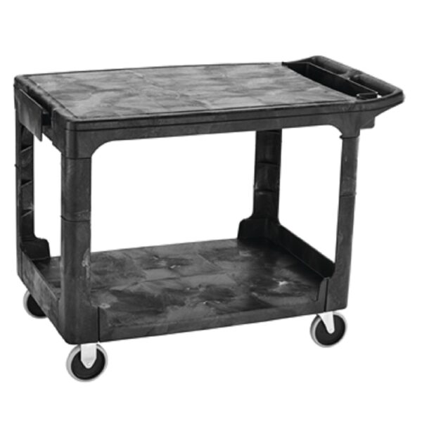 Rubbermaid® 4525-89 Medium Utility Cart - Flat Shelf & Handle