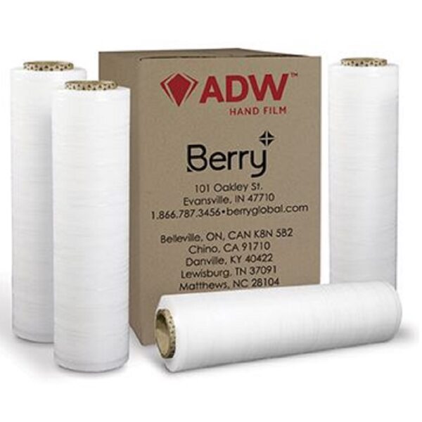 Berry ADW™ 80 Gauge Clear Stretch Wrap - 18"