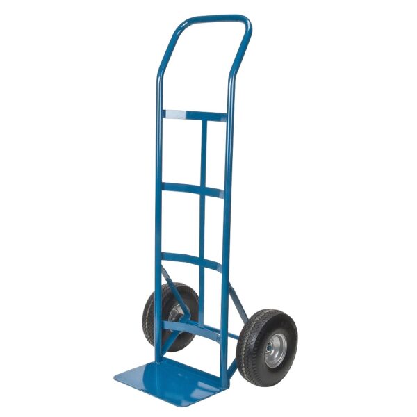 Continuous Handle Steel Hand Truck - Flat-Free Wheels