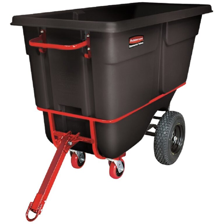 Rubbermaid® 1316-41 Towable Heavy Duty Tilt Truck - 1 Cubic Yard