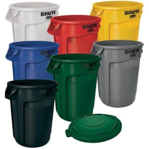 Rubbermaid® BRUTE® 2620 Vented Waste Container – 20 Gallon