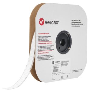 Velcro® Brand 158502 Tape Strips - Hook 88, White, 3/4" x 75'