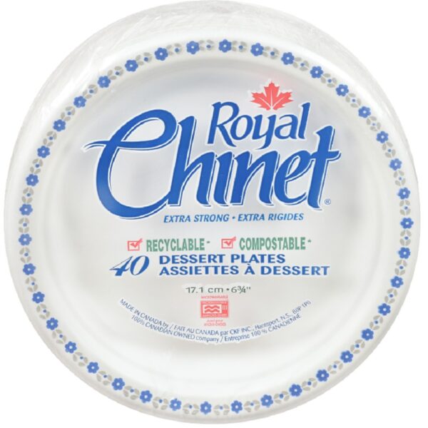 Royal Chinet® 22007 Extra Strong Dessert Plates - 6.75"