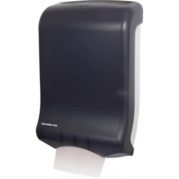 Cascades PRO Select® DH39 Universal Multifold Towel Dispenser - Black