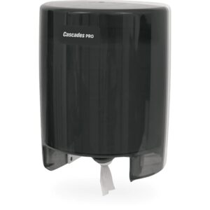 Cascades PRO Select® DH09 Universal Centre Pull Towel Dispenser - Black