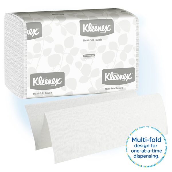 Kleenex® 01890 Multifold Paper Towels - White