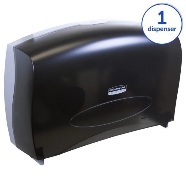 Kimberly-Clark Professional™ 09551 Combo Unit Jumbo Roll Bathroom Tissue Dispenser