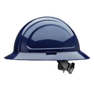 Honeywell North Zone™ N20R080000 Full-Brim Hard Hat - Ratchet Suspension, Navy Blue