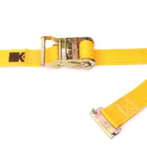 Kinedyne® #641201 Logistic Ratchet Strap - Spring Loaded, 2