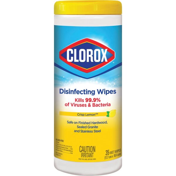 Clorox® Disinfecting Wipes #01603 - Lemon Scent, 35-Count