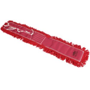 Pro-Stat® Premium Tie-On Dust Mop Head - 60", Red