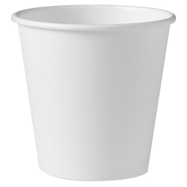 Genpak® 10HDS Squat Paper Hot Cups - White, 10oz