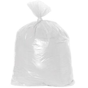 White Garbage Bags - 22 x 24", Utility, .8 Mil