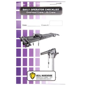 Checklist Caddy Refill Pack - Overhead Crane, 70-1082-CP
