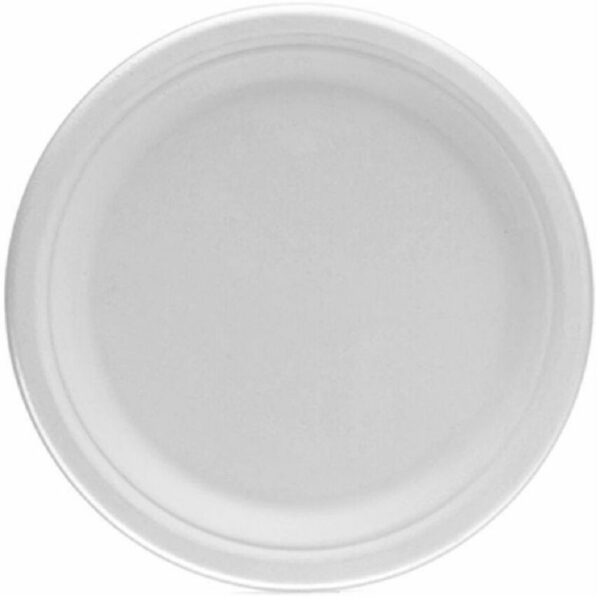 Victoria Bay® FC875 Pulp Fiber Luncheon Plates - 9"