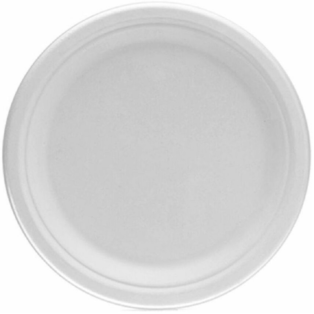 Victoria Bay® FC875 Pulp Fiber Luncheon Plates - 9"
