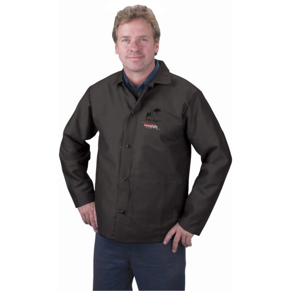 Flame Retardant Cotton Welding Jacket - By Weld-Mate