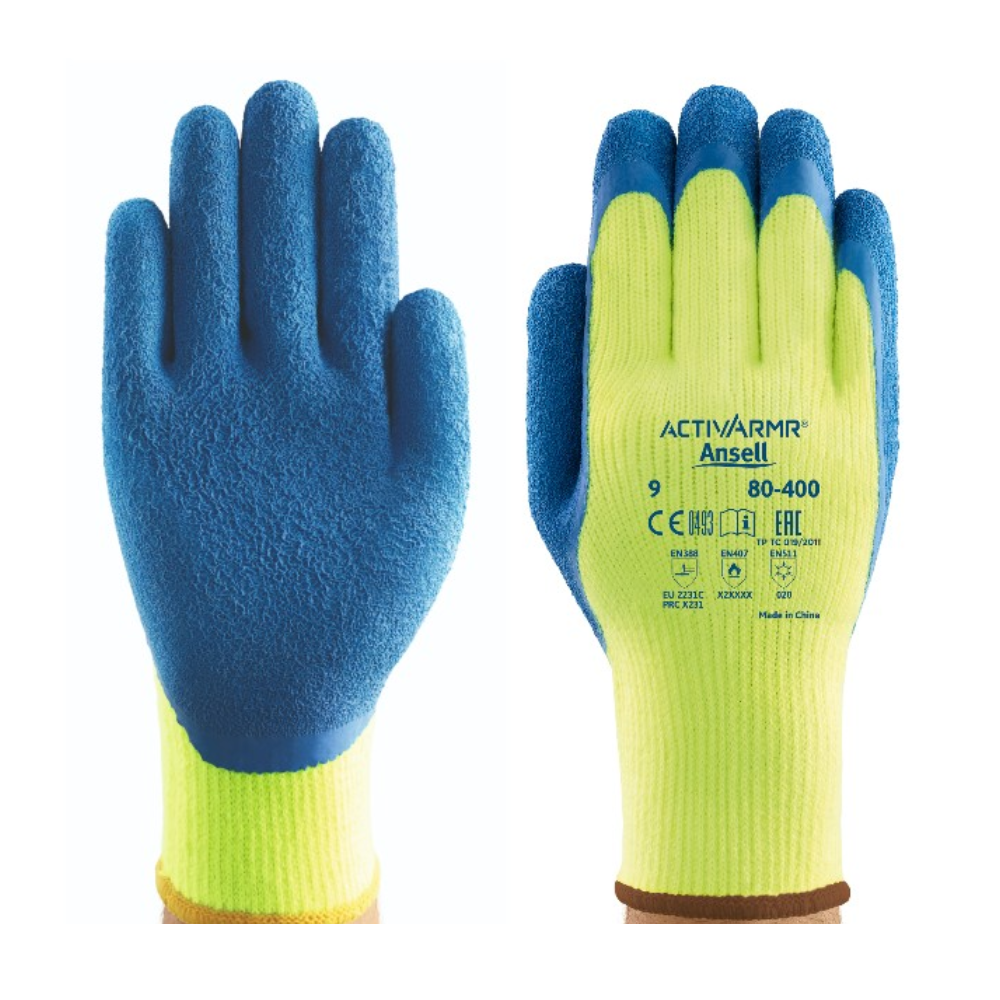 Ansell ActivArmr® 80-400 Thermal Latex Coated Gloves