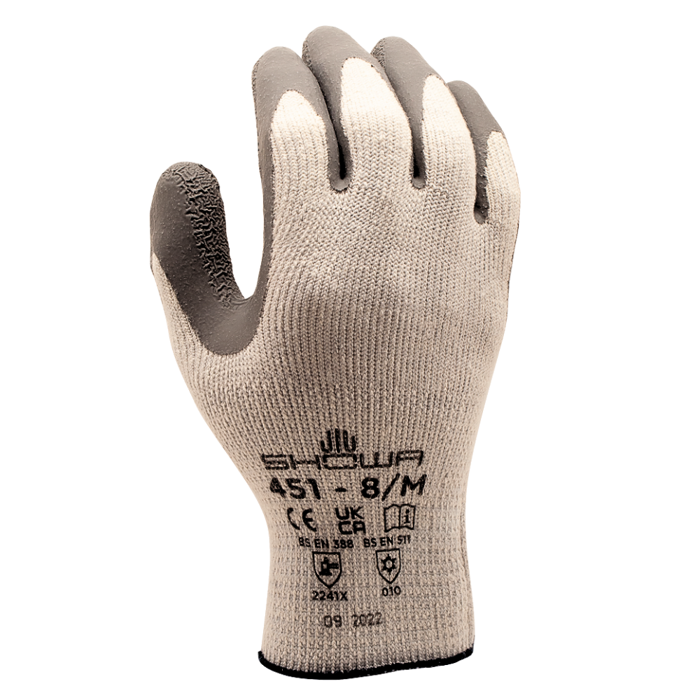 Showa® Therma Fit® 451 Latex Coated Gloves