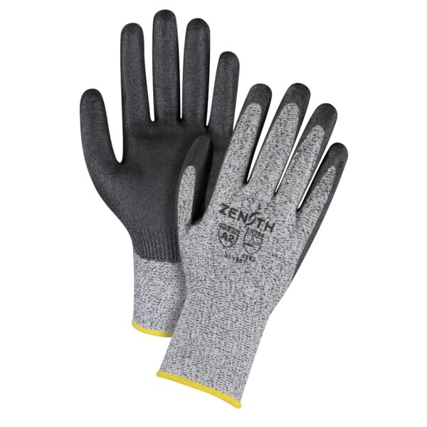 Seamless Stretch Cut-Resistant Polyurethane-Coated Gloves - Level 2