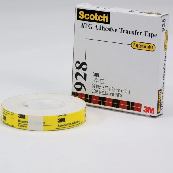 3M™ Scotch® 928 ATG Adhesive Transfer Tape - 1/2"