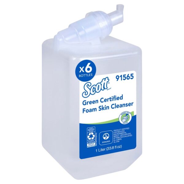 Scott® 91565 Green Certified Foam Skin Cleanser - 1 L