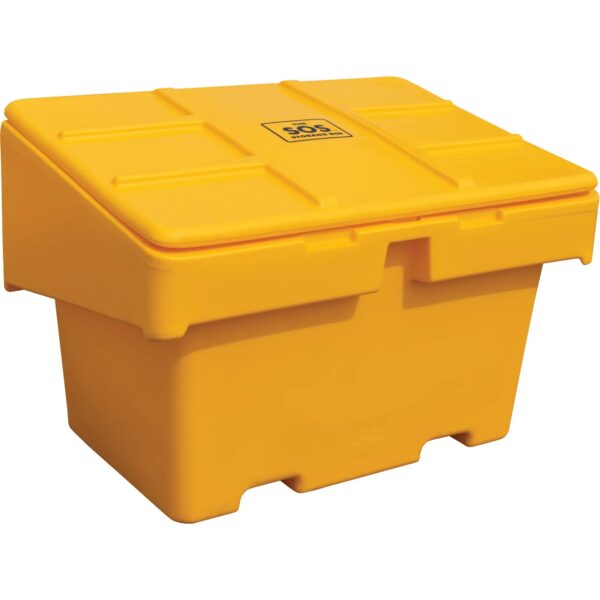 SOS™ Salt and Sand Container - 18 cu. Ft., Yellow