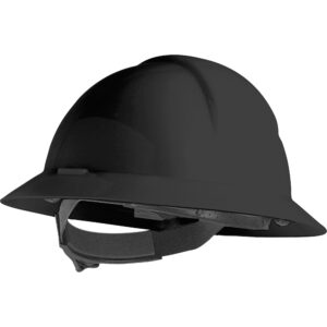 North® The Everest A119R110000 Hard Hat - Ratchet Suspension, Black