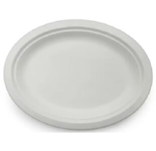 Victoria Bay® FC710 Pulp Fiber Dinner Platters - 7 x 10"