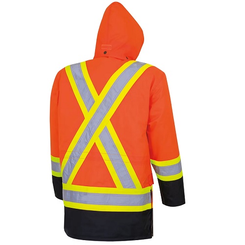 Pioneer® 5020BB 7-in-1 Waterproof Parka - Hi-Vis Orange